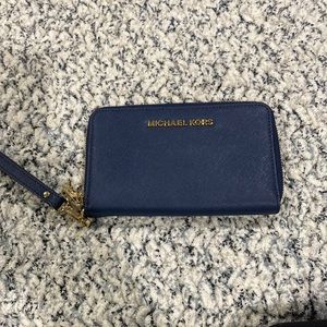 Navy blue wallet